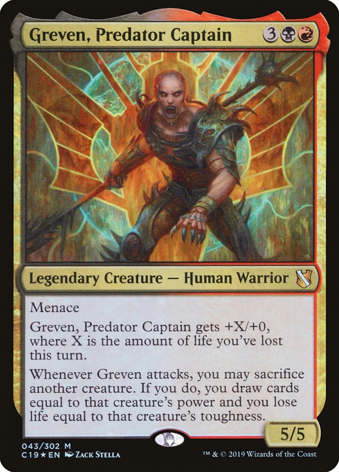 Greven, Predator Captain [Commander 2019] | Gear Gaming Bentonville