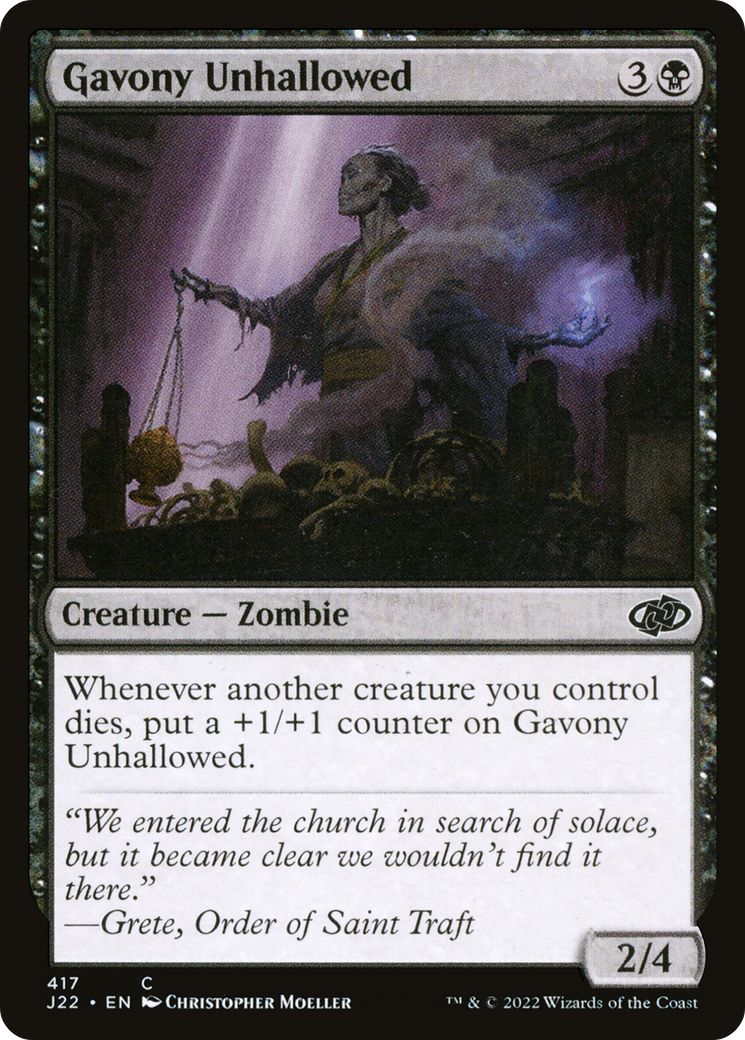 Gavony Unhallowed [Jumpstart 2022] | Gear Gaming Bentonville