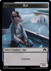 Eldrazi Spawn // Rat Double-Sided Token [Modern Horizons 3 Tokens] | Gear Gaming Bentonville