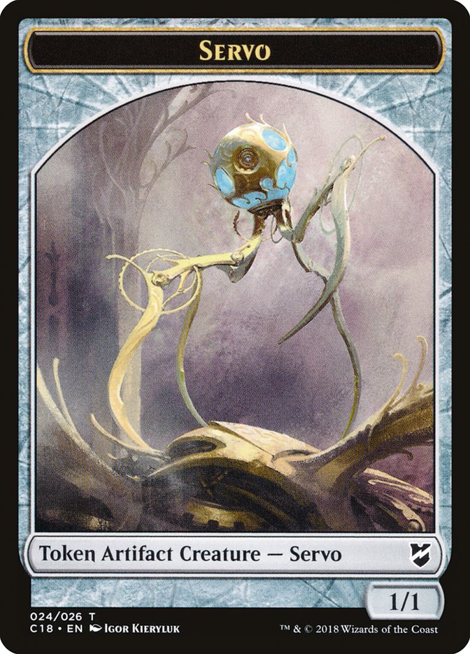 Servo Token [Commander 2018 Tokens] | Gear Gaming Bentonville