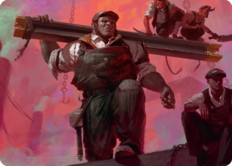 The Beamtown Bullies Art Card [Streets of New Capenna Art Series] | Gear Gaming Bentonville