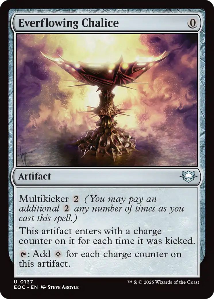 Everflowing Chalice [Edge of Eternities Commander] | Gear Gaming Bentonville