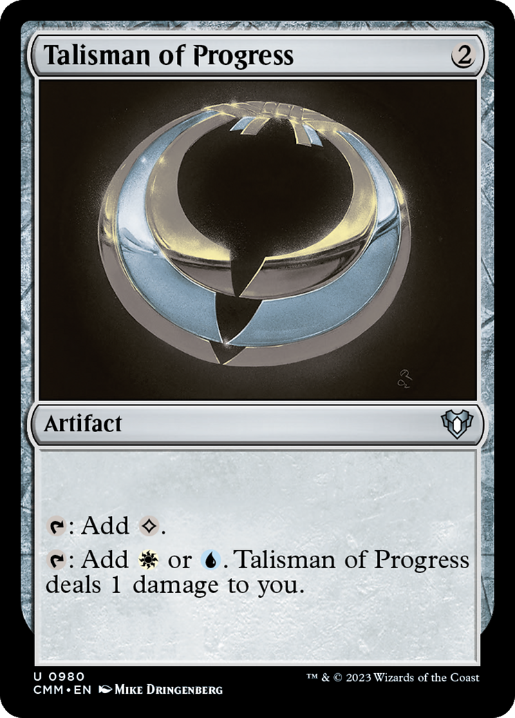 Talisman of Progress [Commander Masters] | Gear Gaming Bentonville