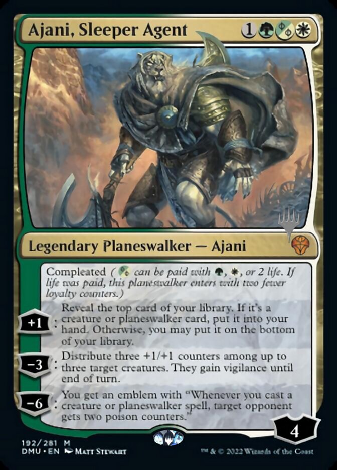 Ajani, Sleeper Agent (Promo Pack) [Dominaria United Promos] | Gear Gaming Bentonville