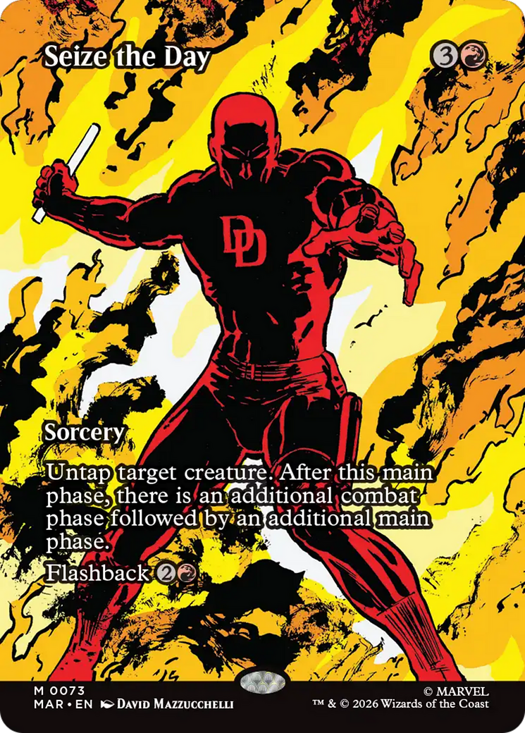 Seize the Day (Borderless) [Marvel Universe: Eternal-Legal] | Gear Gaming Bentonville
