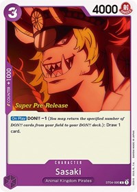 Sasaki [Super Pre-Release Starter Deck 4: Animal Kingdom Pirates] | Gear Gaming Bentonville