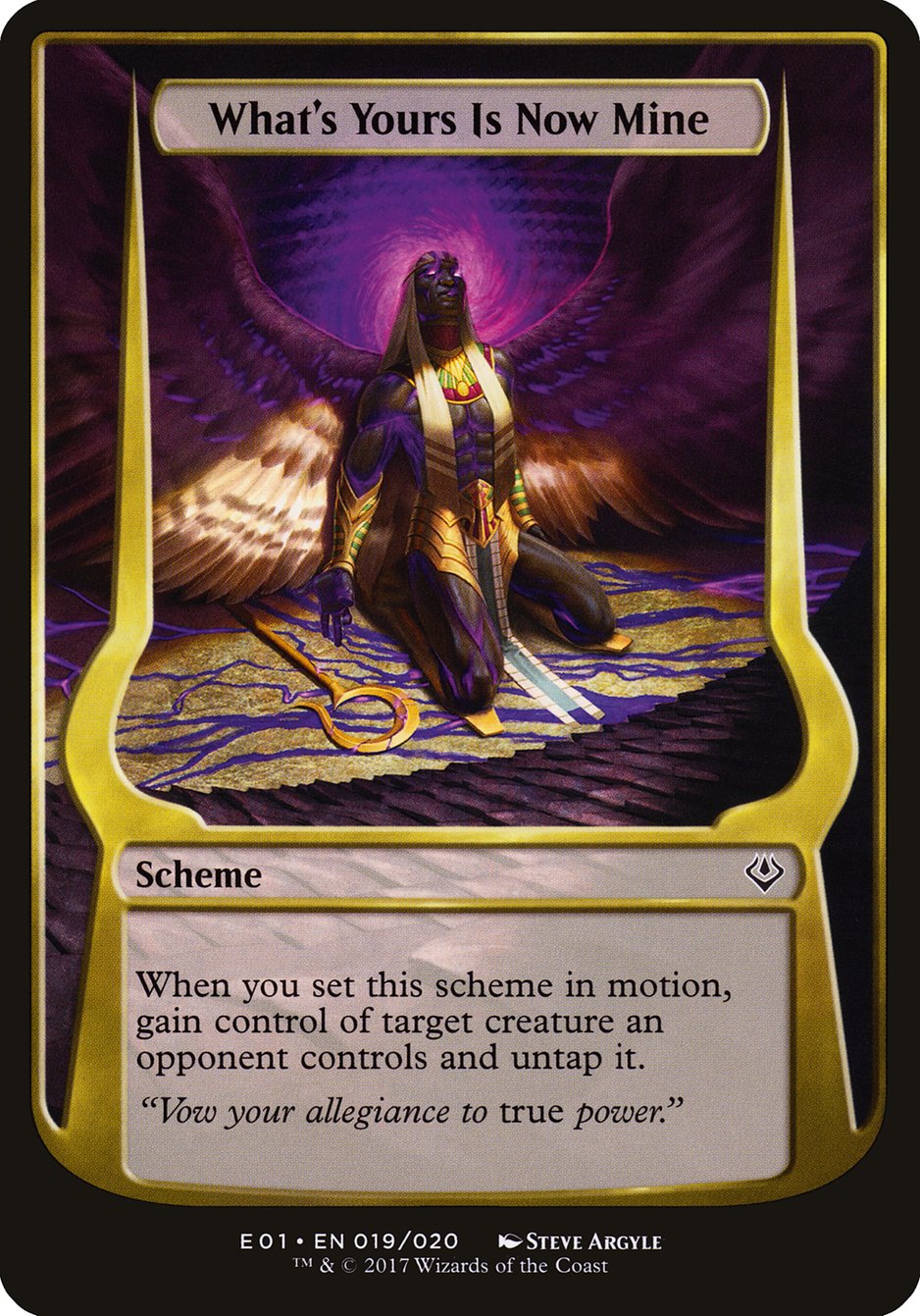 What's Yours Is Now Mine (Schemes) [Archenemy: Nicol Bolas Schemes] | Gear Gaming Bentonville