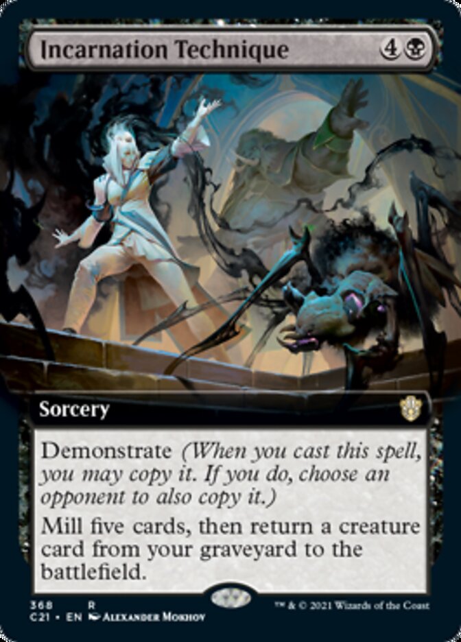 Incarnation Technique (Extended Art) [Commander 2021] | Gear Gaming Bentonville