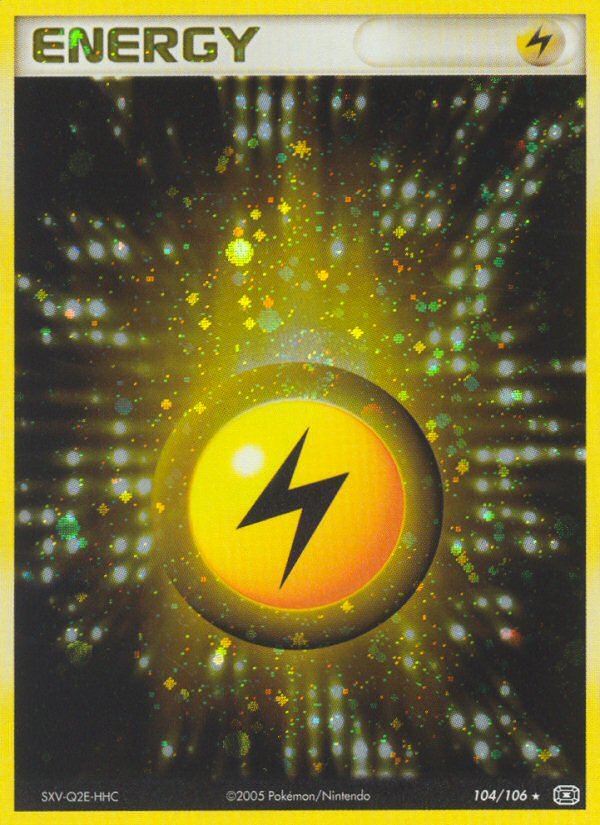 Lightning Energy (104/106) [EX: Emerald] | Gear Gaming Bentonville