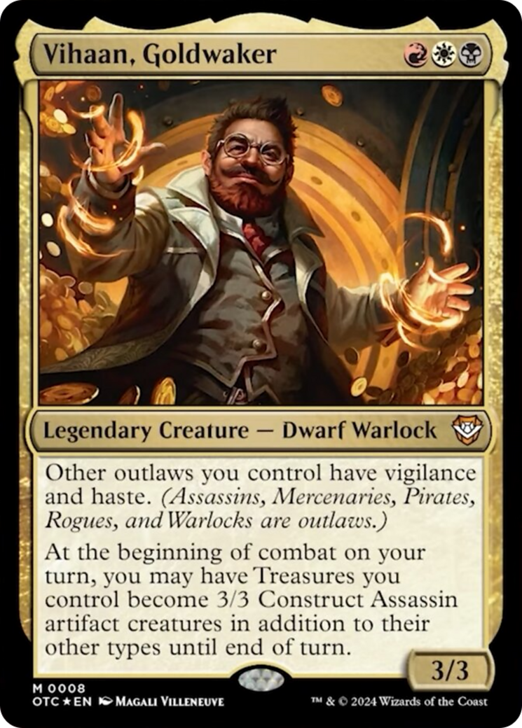 Vihaan, Goldwaker [Outlaws of Thunder Junction Commander] | Gear Gaming Bentonville