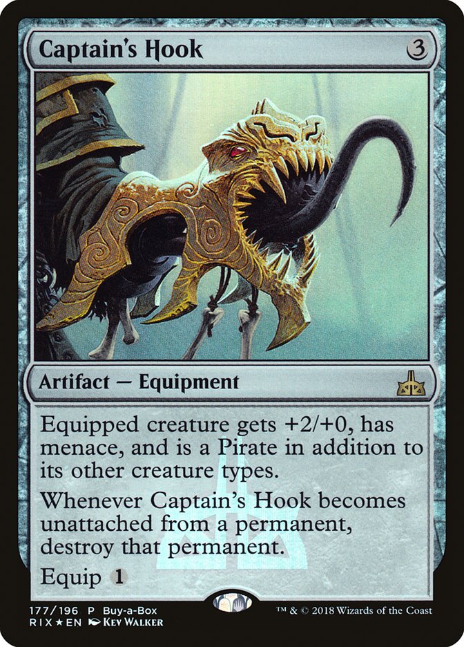 Captain's Hook (Buy-A-Box) [Rivals of Ixalan Promos] | Gear Gaming Bentonville