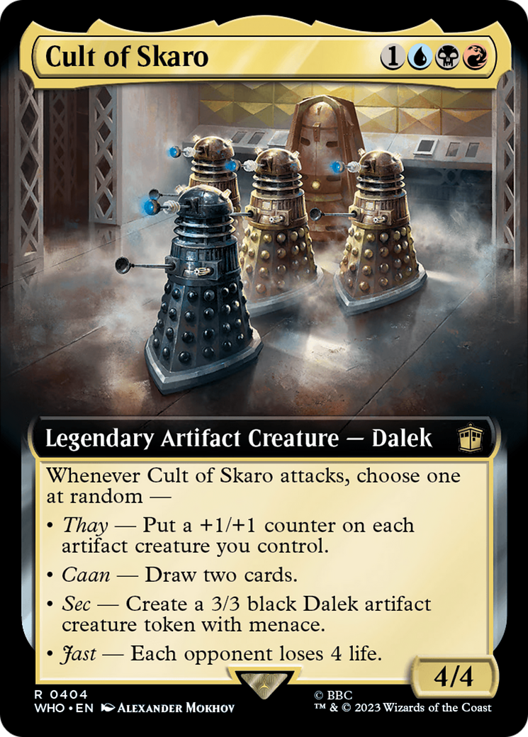 Cult of Skaro (Extended Art) [Doctor Who] | Gear Gaming Bentonville