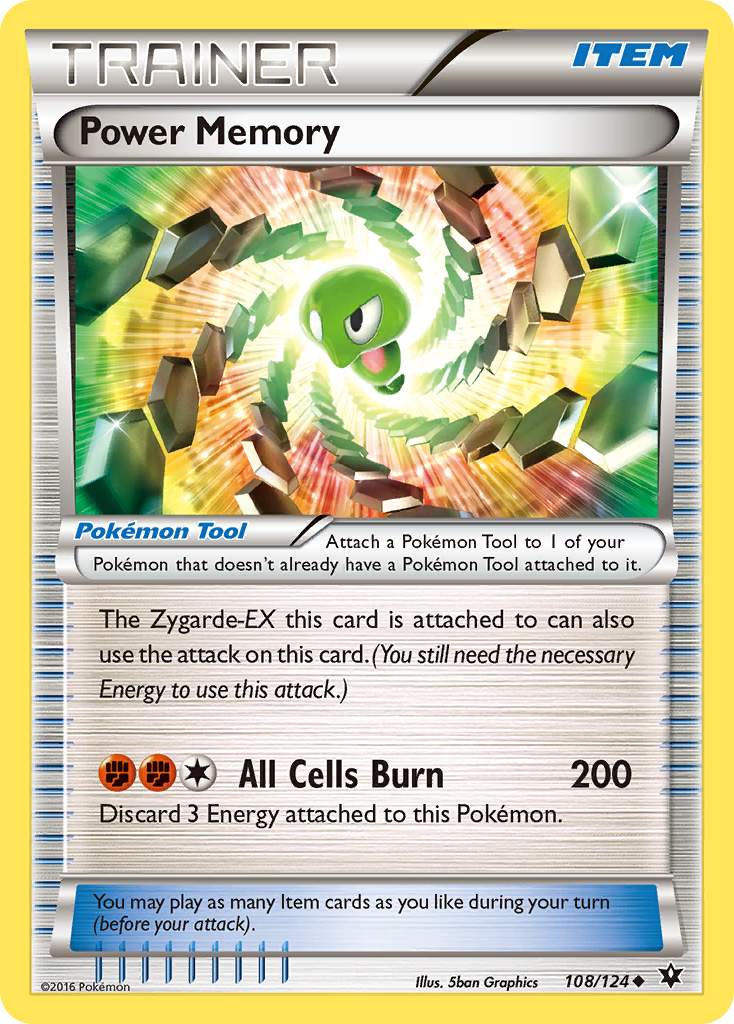 Power Memory (108/124) [XY: Fates Collide] | Gear Gaming Bentonville