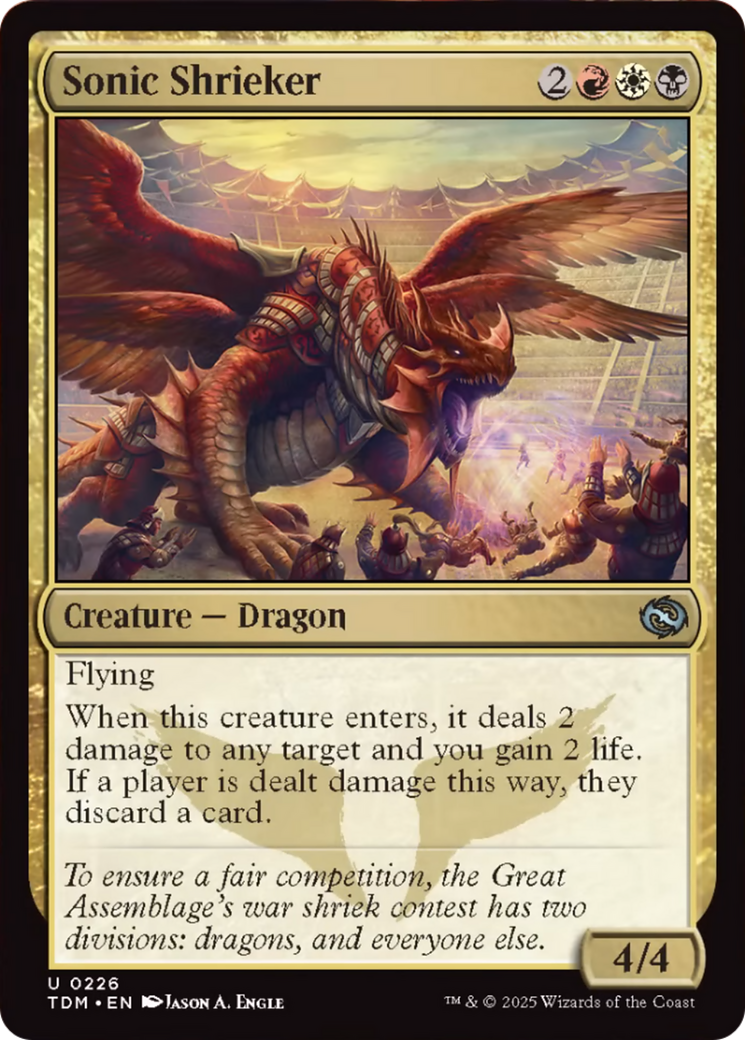 Sonic Shrieker [Tarkir: Dragonstorm] | Gear Gaming Bentonville