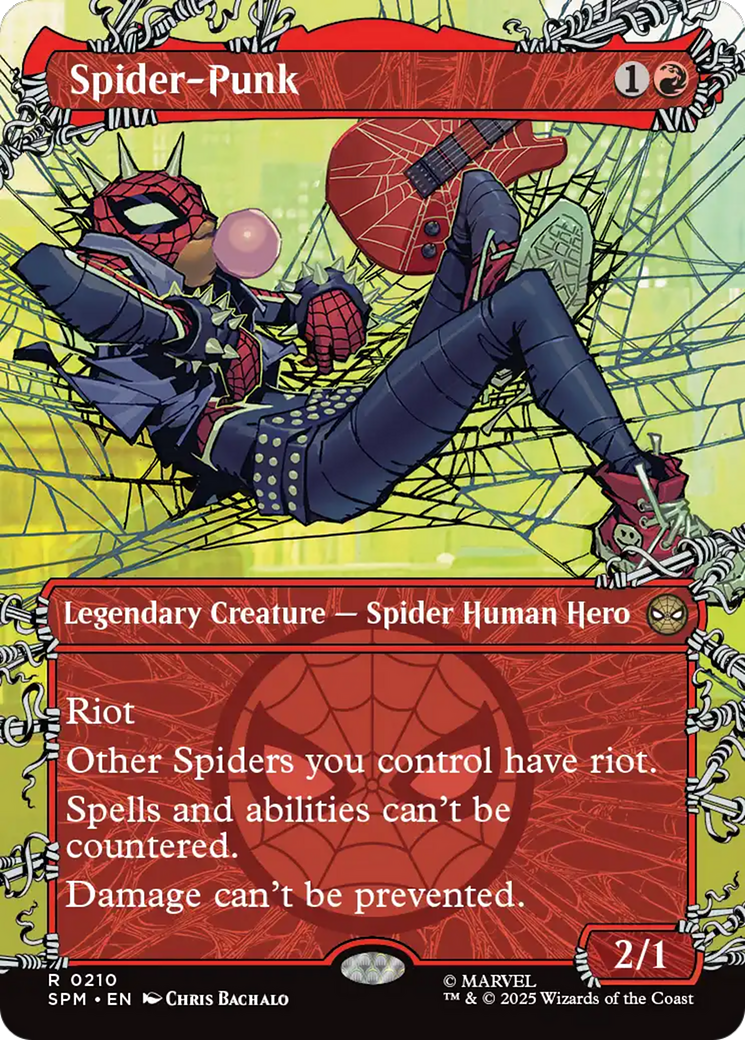 Spider-Punk (0210) (Borderless) [Marvel's Spider-Man] | Gear Gaming Bentonville