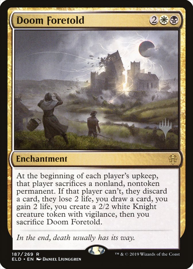 Doom Foretold (Promo Pack) [Throne of Eldraine Promos] | Gear Gaming Bentonville