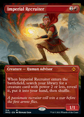 Imperial Recruiter (Borderless Alternate Art) [Modern Horizons 2] | Gear Gaming Bentonville