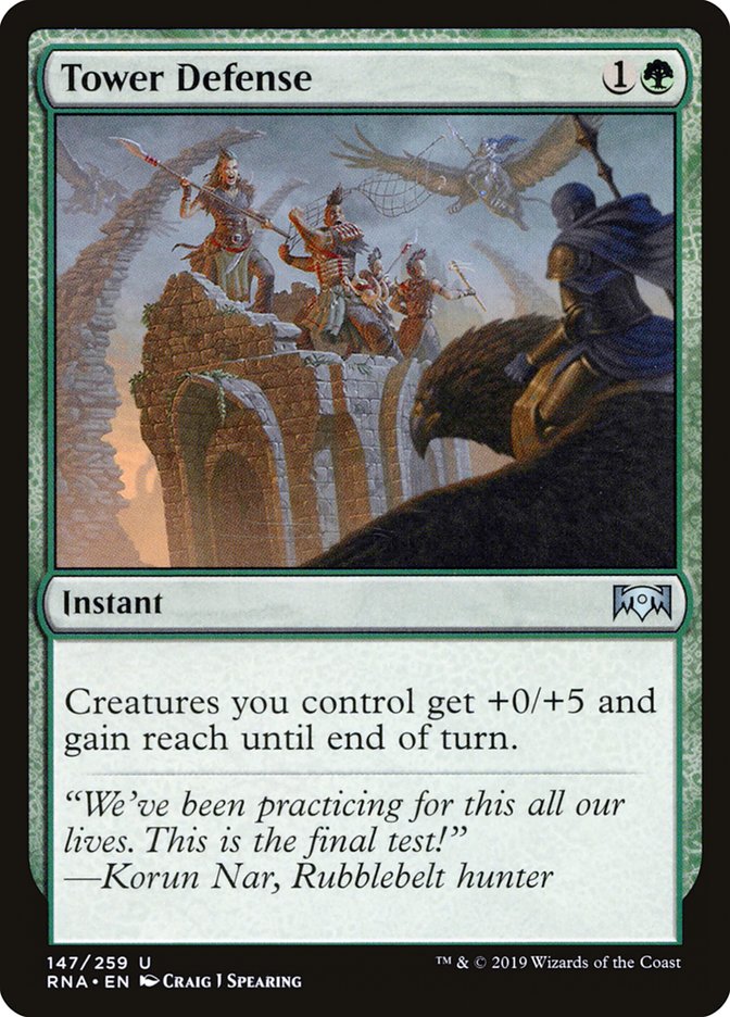 Tower Defense [Ravnica Allegiance] | Gear Gaming Bentonville