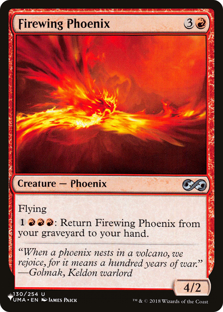 Firewing Phoenix [The List Reprints] | Gear Gaming Bentonville