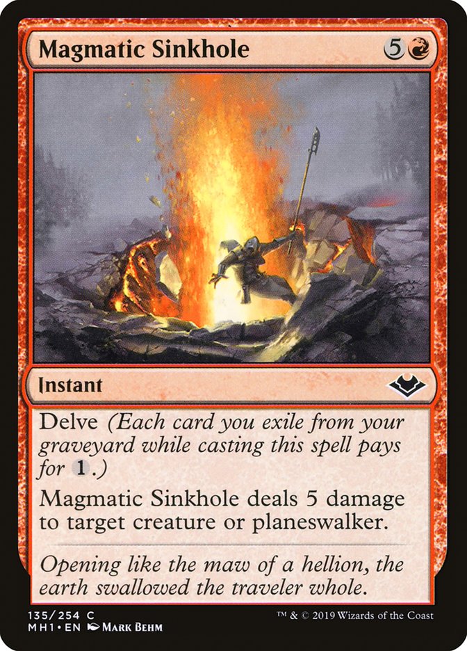 Magmatic Sinkhole [Modern Horizons] | Gear Gaming Bentonville