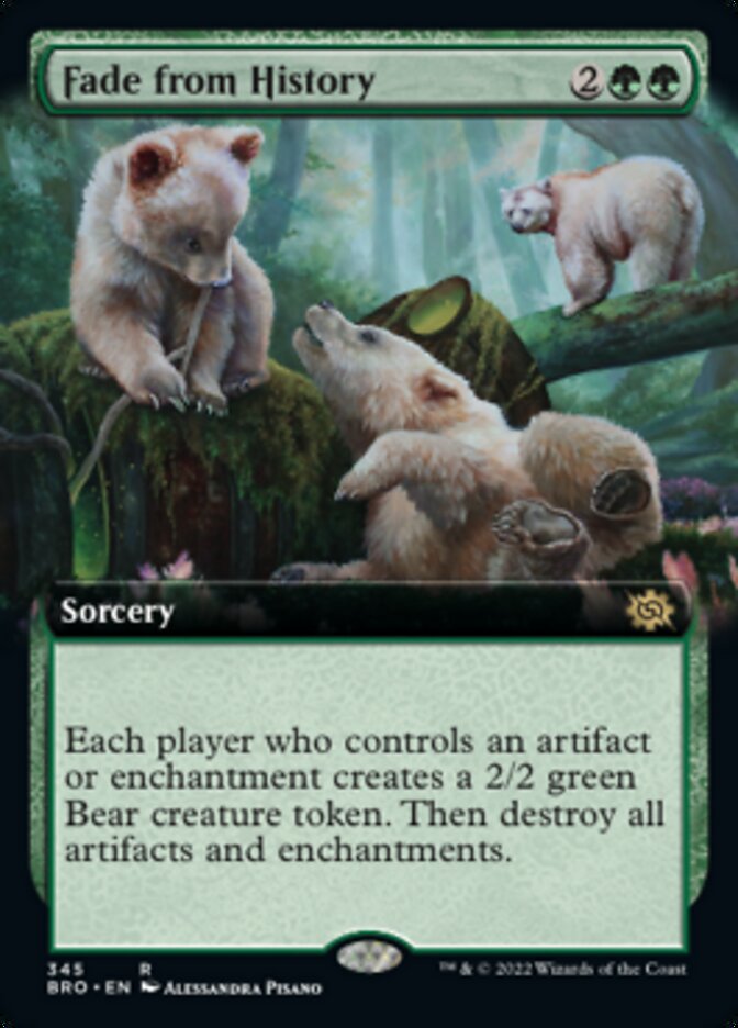 Fade from History (Extended Art) [The Brothers' War] | Gear Gaming Bentonville