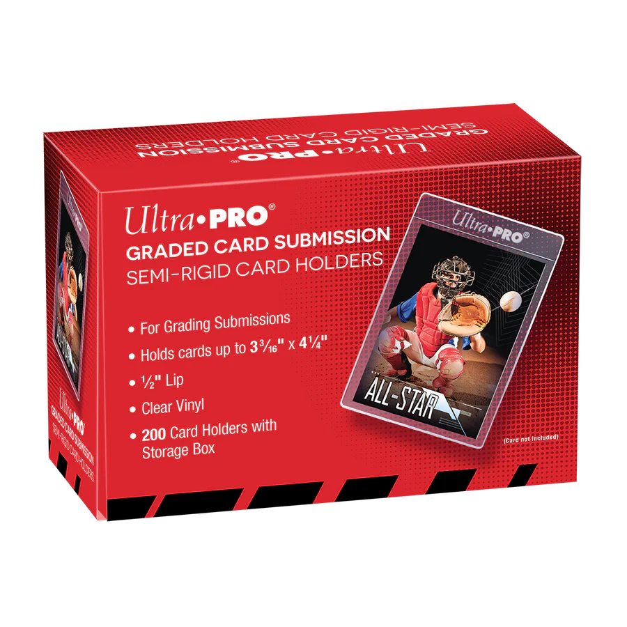 Ultra Pro Graded Card Submission Semi-Rigid Card Holder (200ct) | Gear Gaming Bentonville