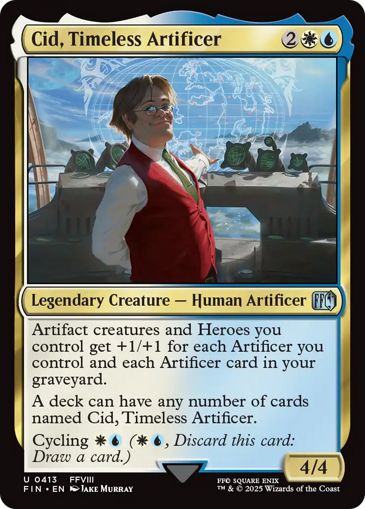 Cid, Timeless Artificer (0413) [FINAL FANTASY] | Gear Gaming Bentonville