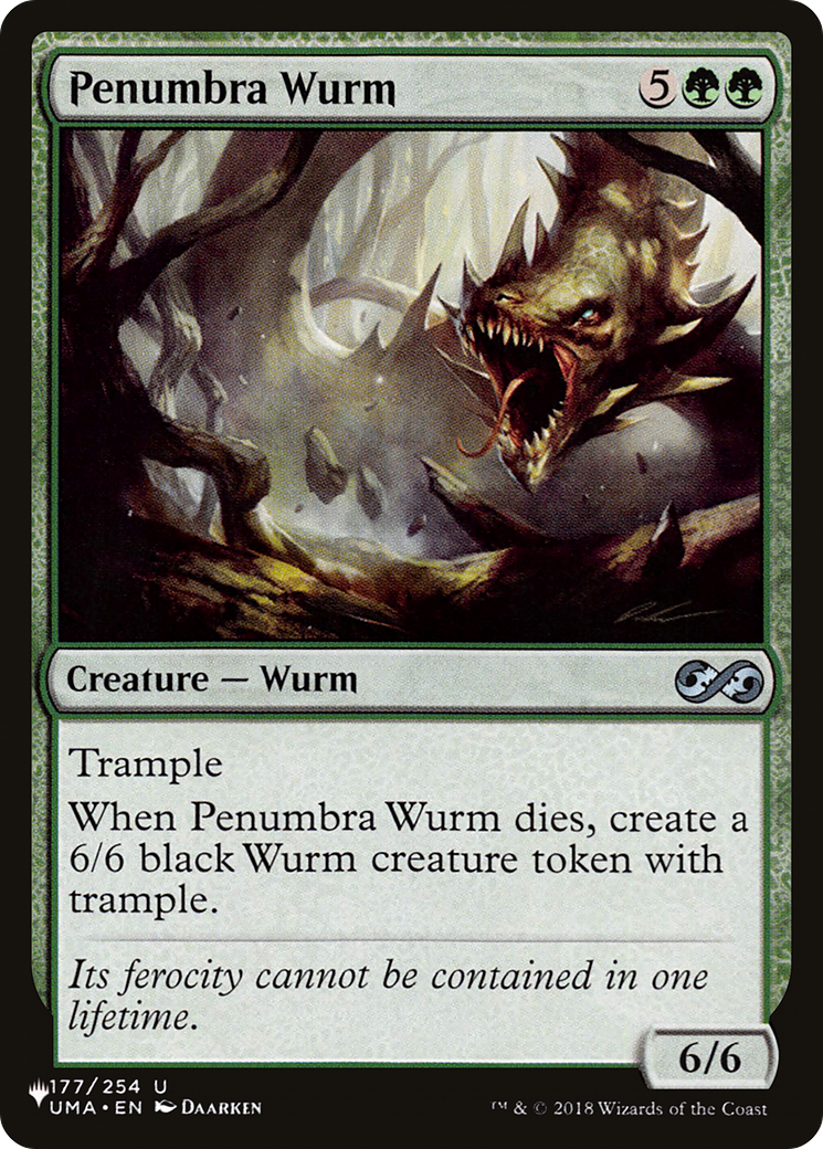 Penumbra Wurm [The List Reprints] | Gear Gaming Bentonville