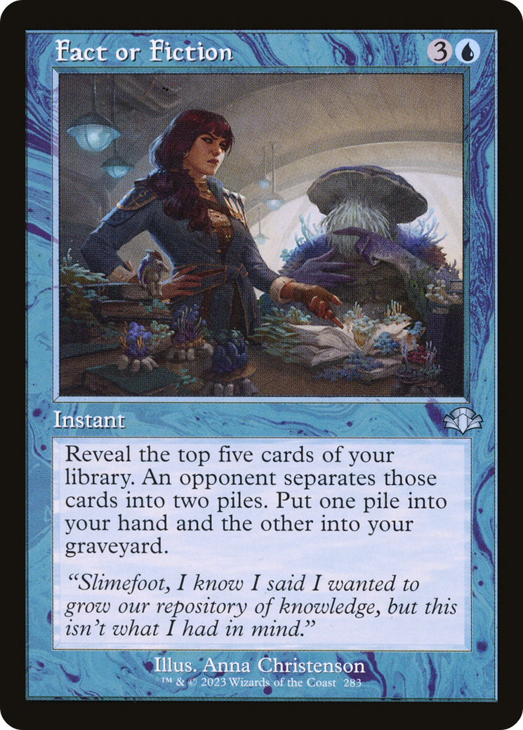Fact or Fiction (Retro) [Dominaria Remastered] | Gear Gaming Bentonville