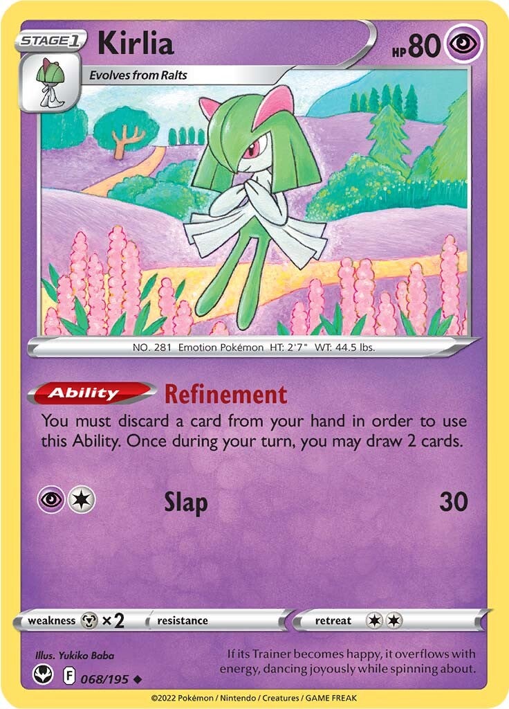 Kirlia (068/195) [Sword & Shield: Silver Tempest] | Gear Gaming Bentonville