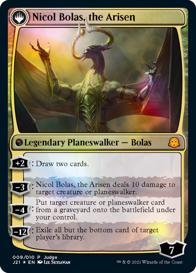 Nicol Bolas, the Ravager // Nicol Bolas, the Arisen [Judge Gift Cards 2021] | Gear Gaming Bentonville