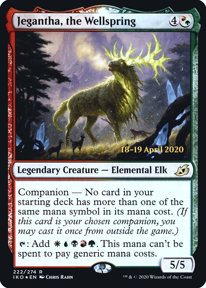 Jegantha, the Wellspring [Ikoria: Lair of Behemoths Prerelease Promos] | Gear Gaming Bentonville