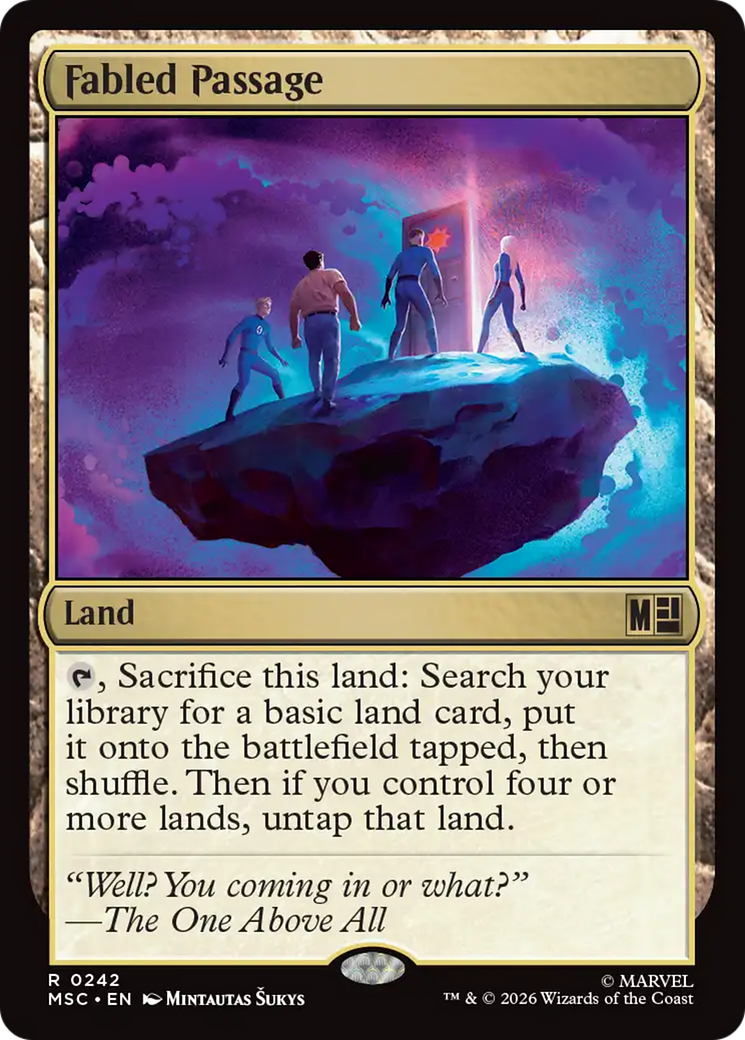 Fabled Passage [Marvel Super Heroes Commander] | Gear Gaming Bentonville