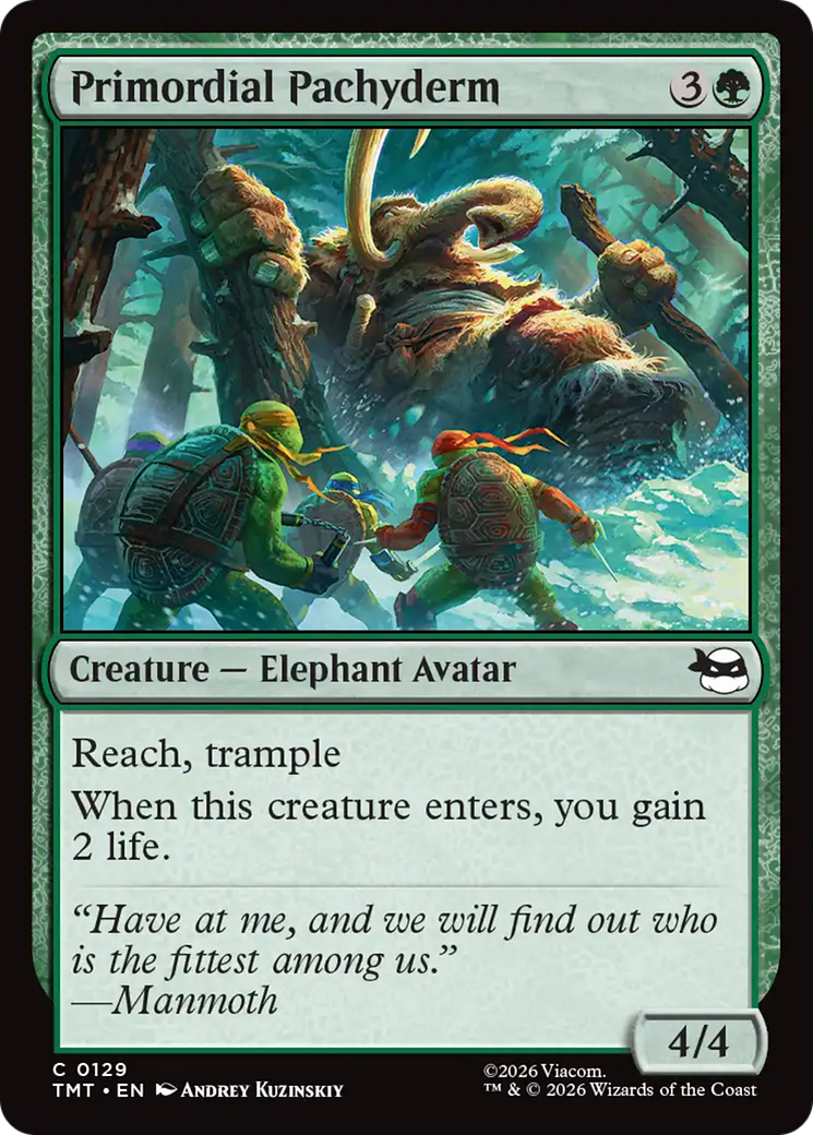 Primordial Pachyderm [Teenage Mutant Ninja Turtles] | Gear Gaming Bentonville