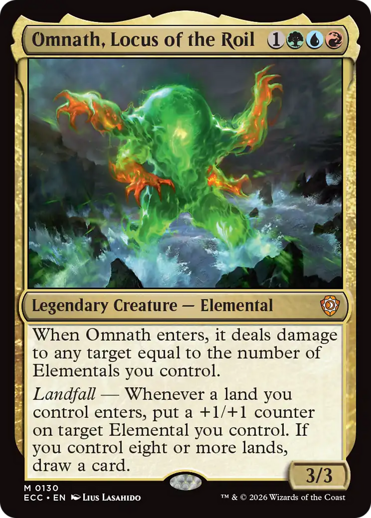 Omnath, Locus of the Roil [Lorwyn Eclipsed Commander] | Gear Gaming Bentonville