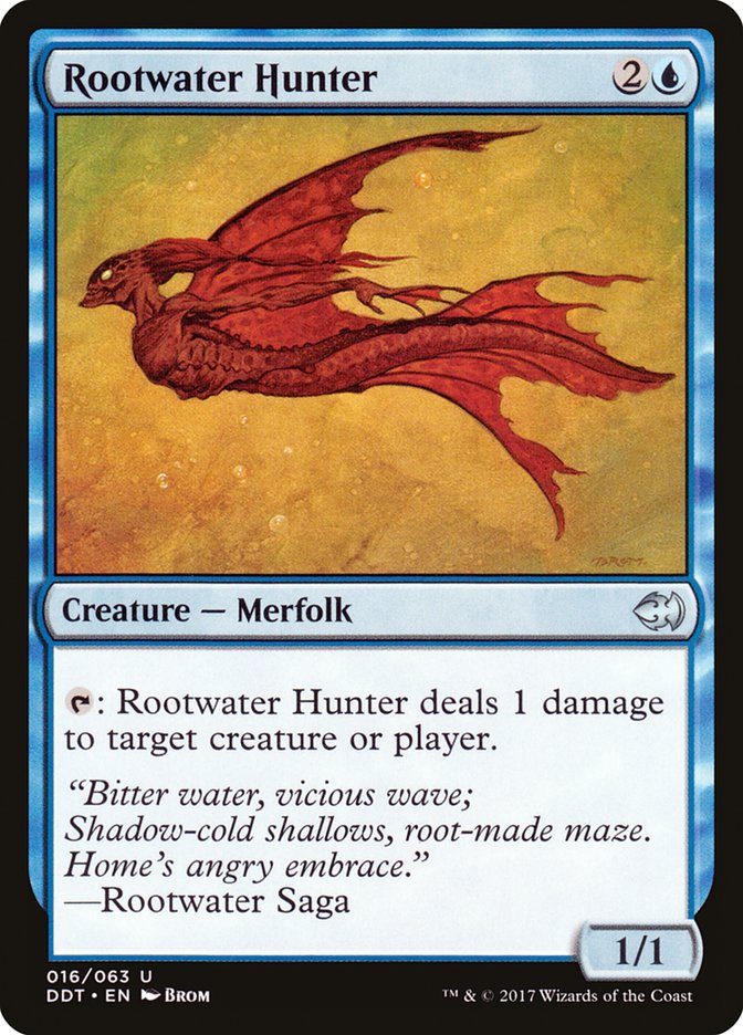 Rootwater Hunter [Duel Decks: Merfolk vs. Goblins] | Gear Gaming Bentonville