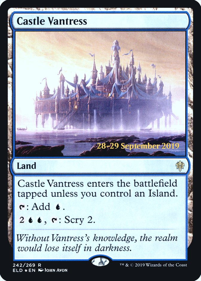 Castle Vantress [Throne of Eldraine Prerelease Promos] | Gear Gaming Bentonville