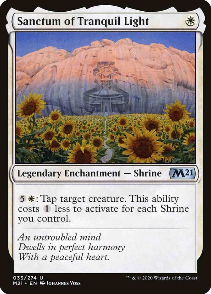 Sanctum of Tranquil Light [Core Set 2021] | Gear Gaming Bentonville