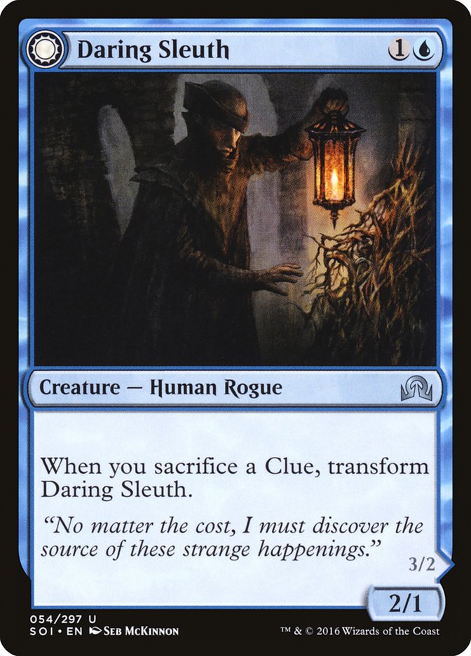 Daring Sleuth // Bearer of Overwhelming Truths [Shadows over Innistrad] | Gear Gaming Bentonville