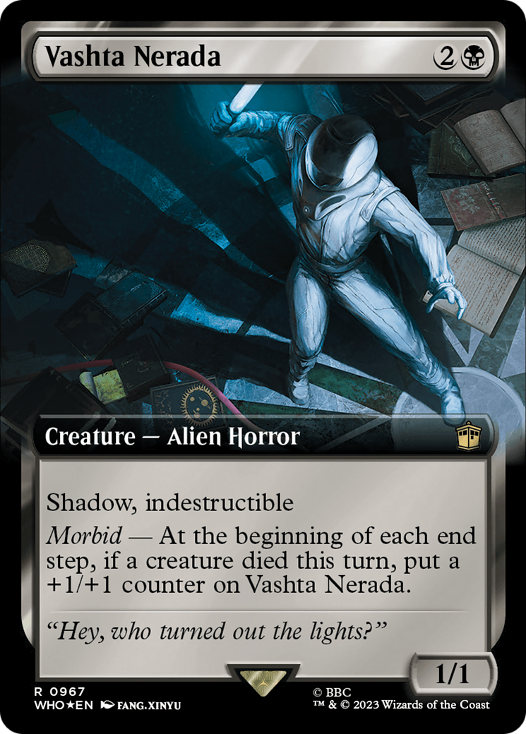 Vashta Nerada (Extended Art) (Surge Foil) [Doctor Who] | Gear Gaming Bentonville