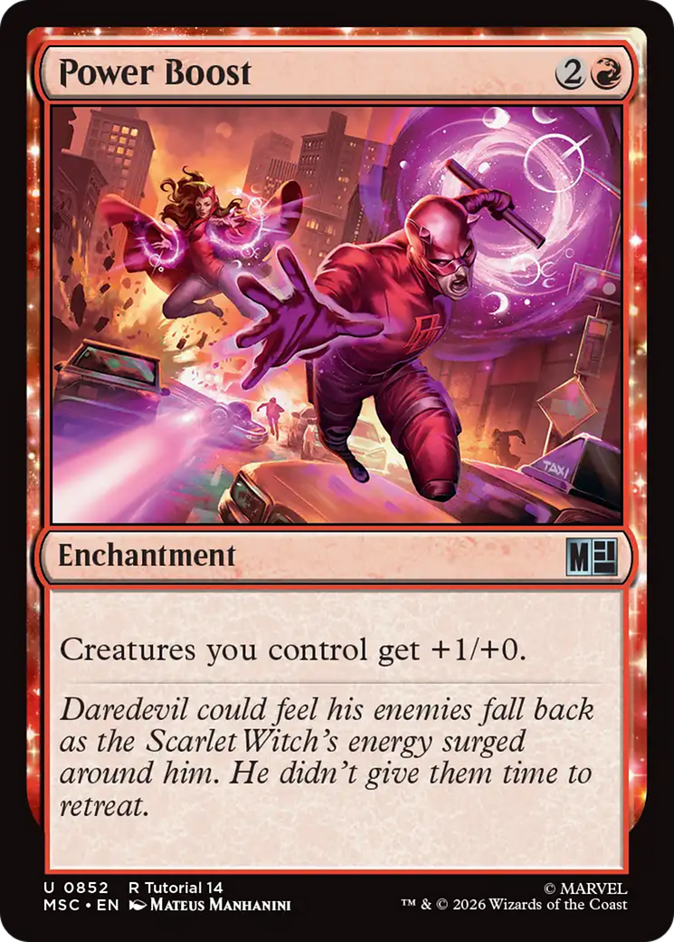 Power Boost [Marvel Super Heroes Commander] | Gear Gaming Bentonville