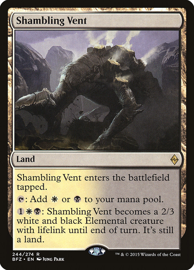 Shambling Vent [Battle for Zendikar] | Gear Gaming Bentonville