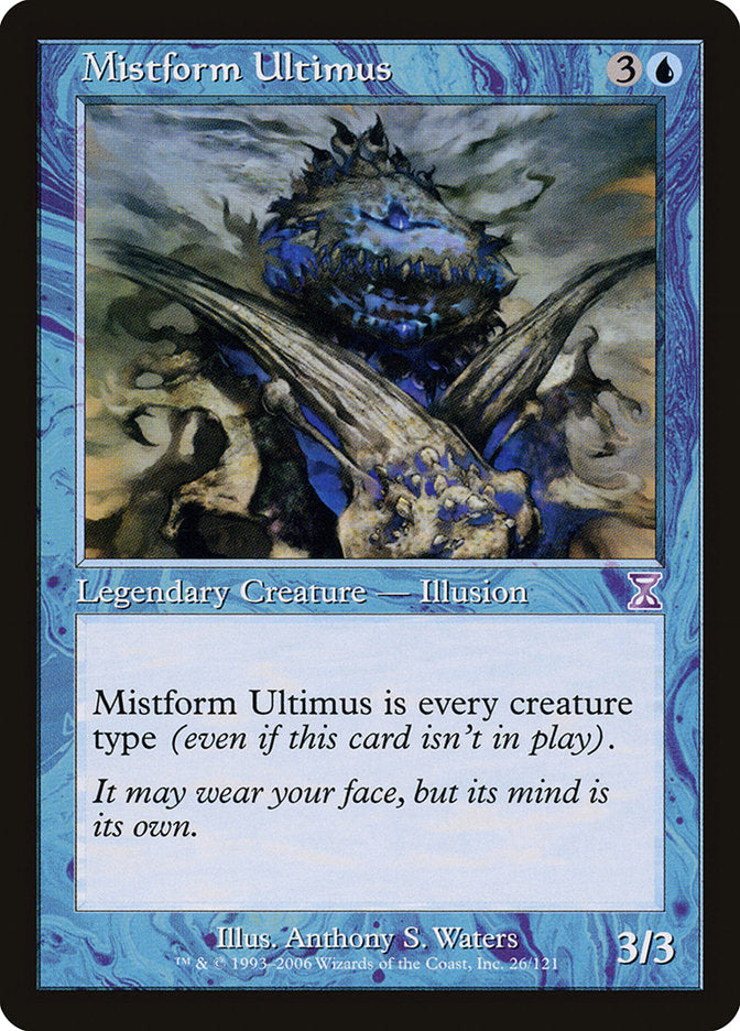 Mistform Ultimus [Time Spiral Timeshifted] | Gear Gaming Bentonville