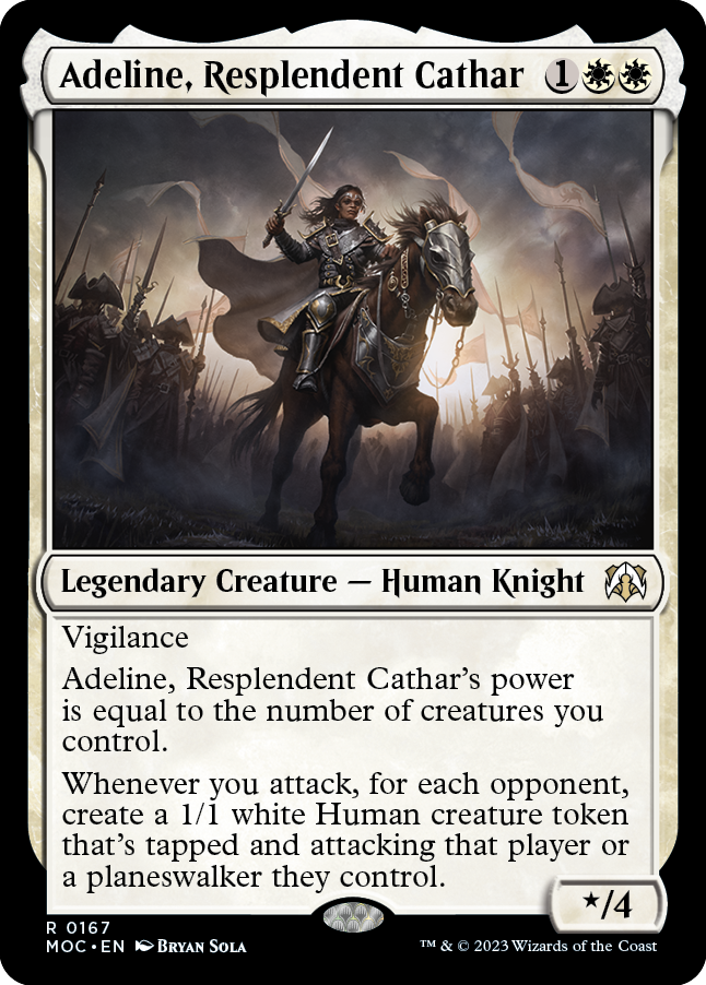 Adeline, Resplendent Cathar [March of the Machine Commander] | Gear Gaming Bentonville