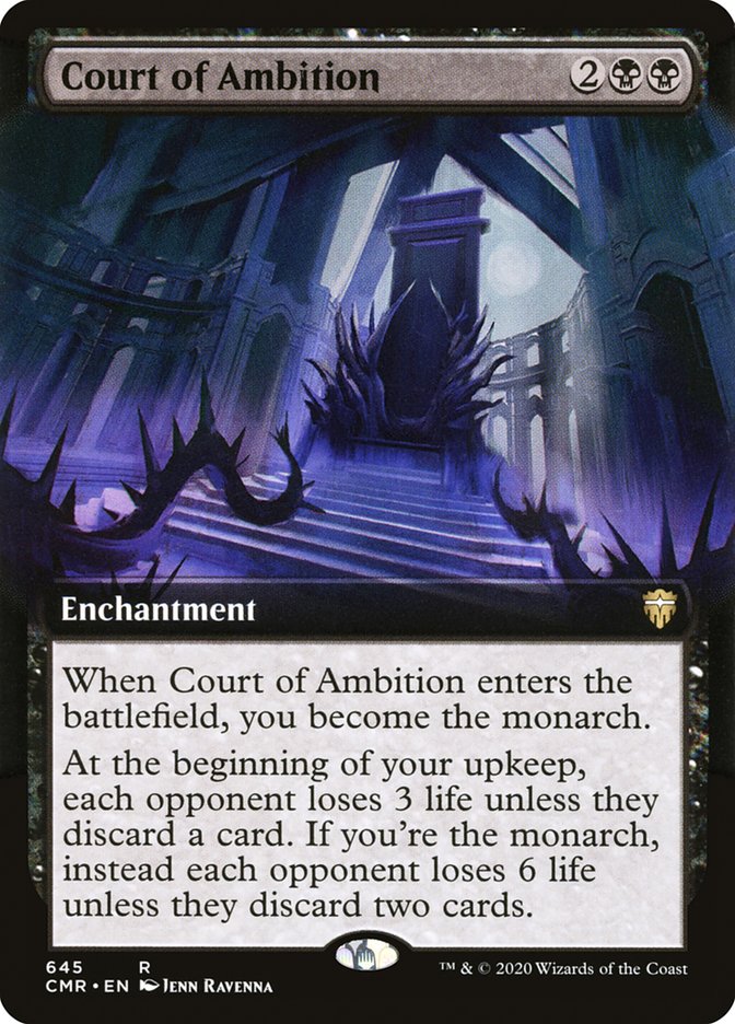 Court of Ambition (Extended Art) [Commander Legends] | Gear Gaming Bentonville