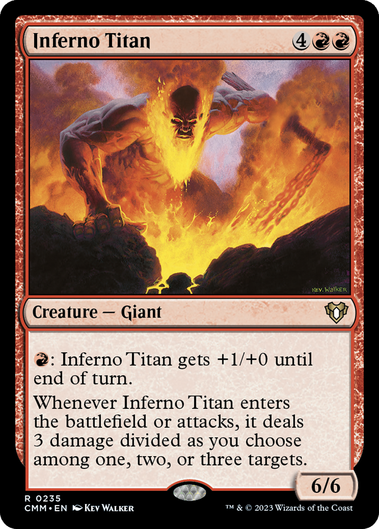 Inferno Titan [Commander Masters] | Gear Gaming Bentonville