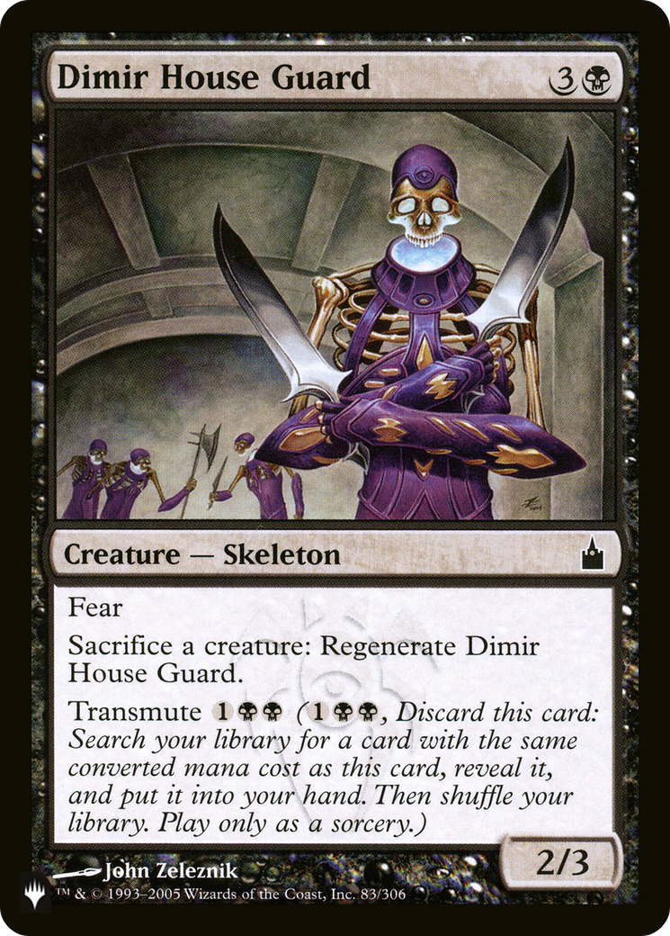 Dimir House Guard [The List Reprints] | Gear Gaming Bentonville