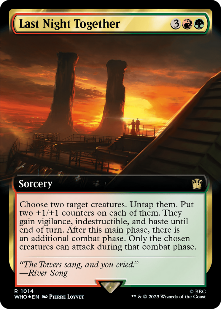 Last Night Together (Extended Art) (Surge Foil) [Doctor Who] | Gear Gaming Bentonville