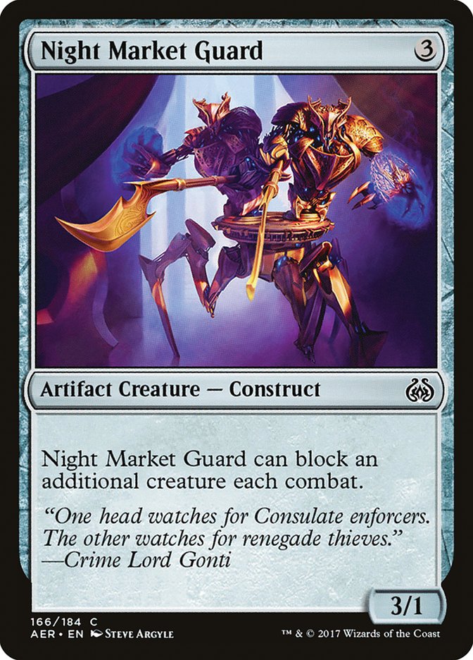 Night Market Guard [Aether Revolt] | Gear Gaming Bentonville