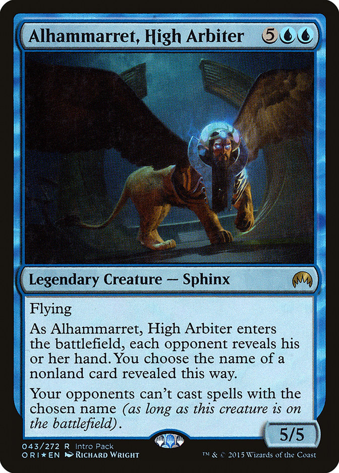 Alhammarret, High Arbiter (Intro Pack) [Magic Origins Promos] | Gear Gaming Bentonville